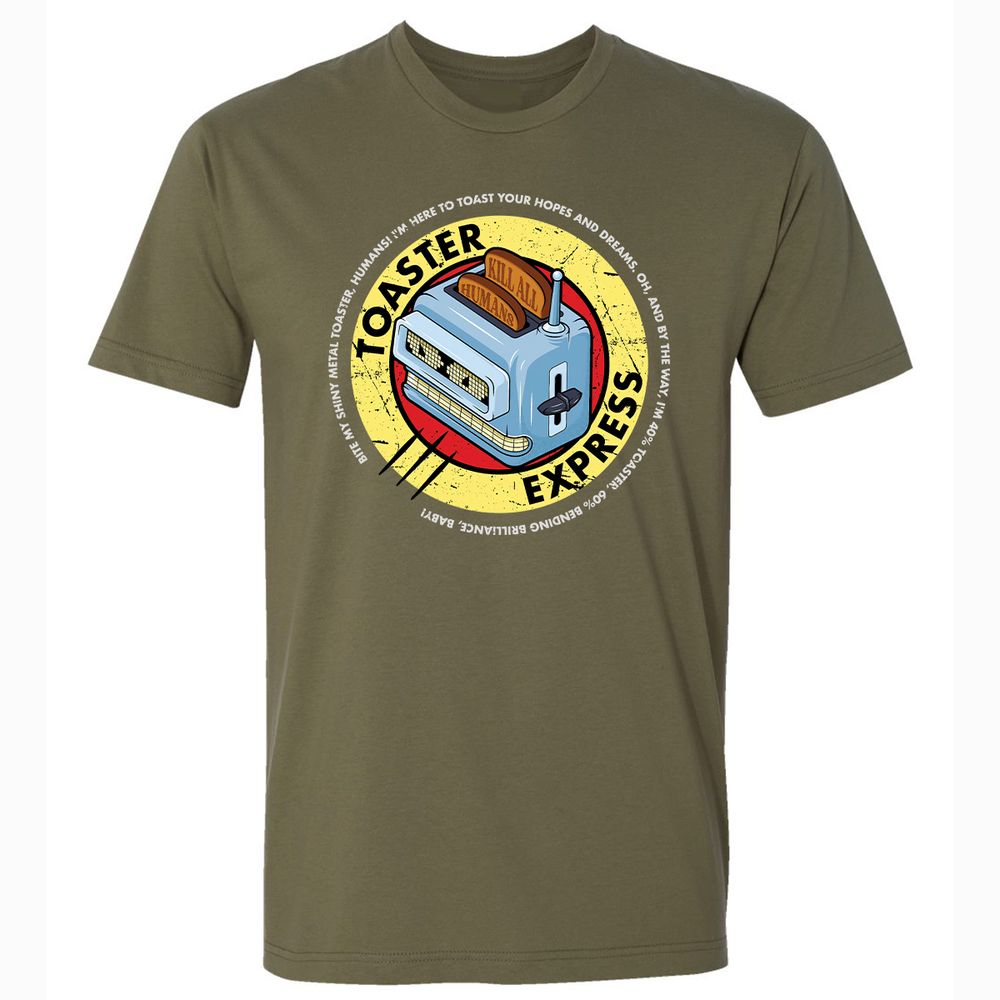 Premium Unisex T-Shirt - VRLKLUFB - Military Green - 5