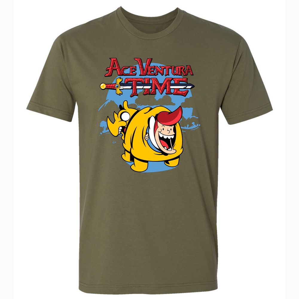 Premium Unisex T-Shirt - 3N8R7BB3 - Military Green - 5