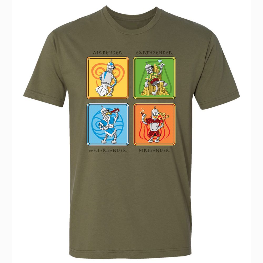 Premium Unisex T-Shirt - BAZPPBFF - Military Green - 5