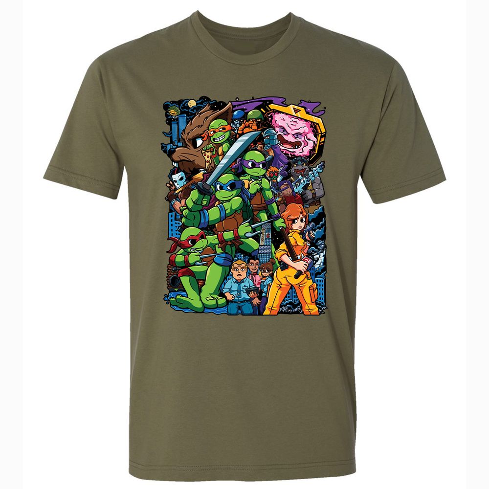 Premium Unisex T-Shirt - BWSU593M - Military Green - 5