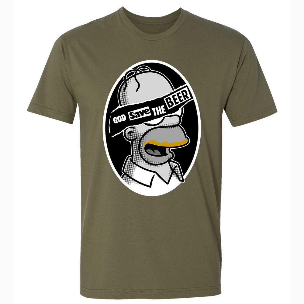 Premium Unisex T-Shirt - 1ENHP7HQ - Military Green - 5