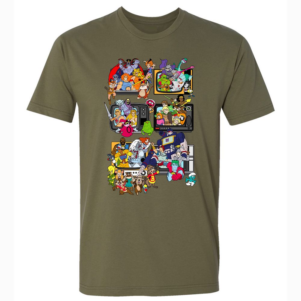 Premium Unisex T-Shirt - 6VBG9L5P - Military Green - 5