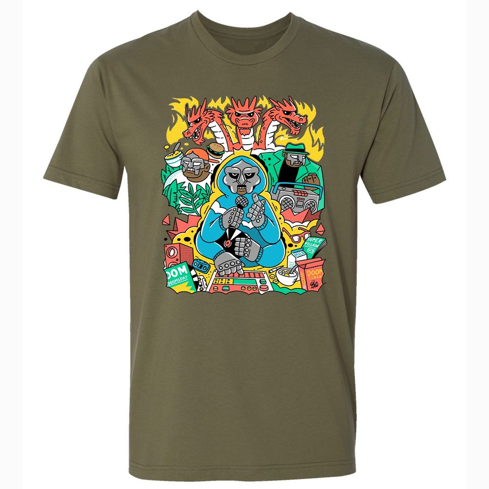 Premium Unisex T-Shirt - L75EX2BP - Military Green - 5