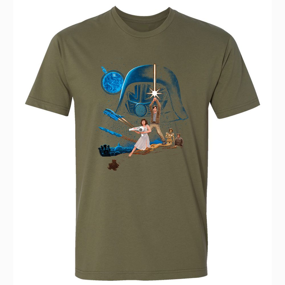 Premium Unisex T-Shirt - TL46C9VN - Military Green - 5