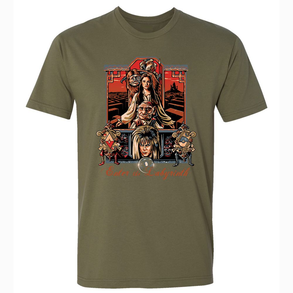 Premium Unisex T-Shirt - ZKFWLGH2 - Military Green - 5