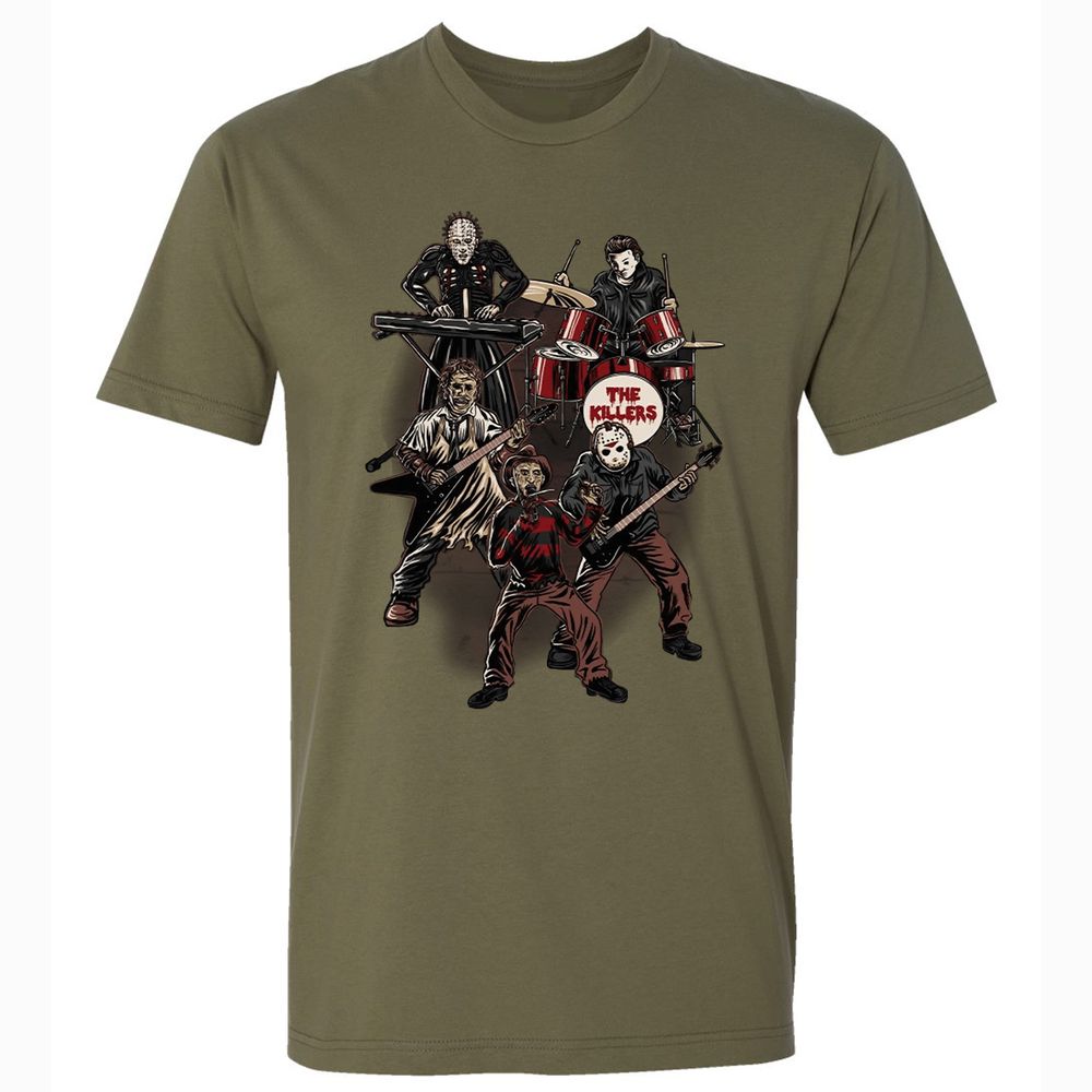 Premium Unisex T-Shirt - 56KX9LSE - Military Green - 5