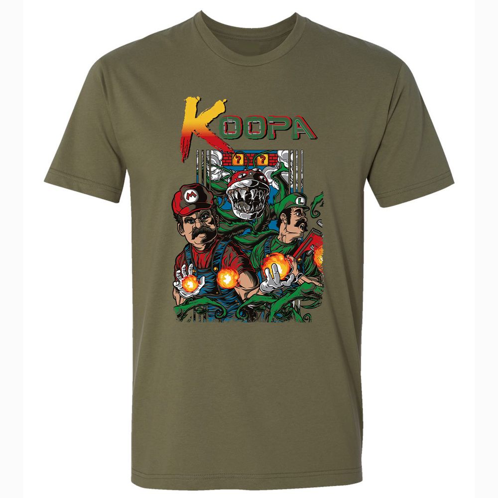 Premium Unisex T-Shirt - 586UJMRU - Military Green - 5