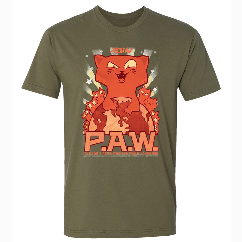 Premium Unisex T-Shirt - SNCA3A4B - Military Green - 5