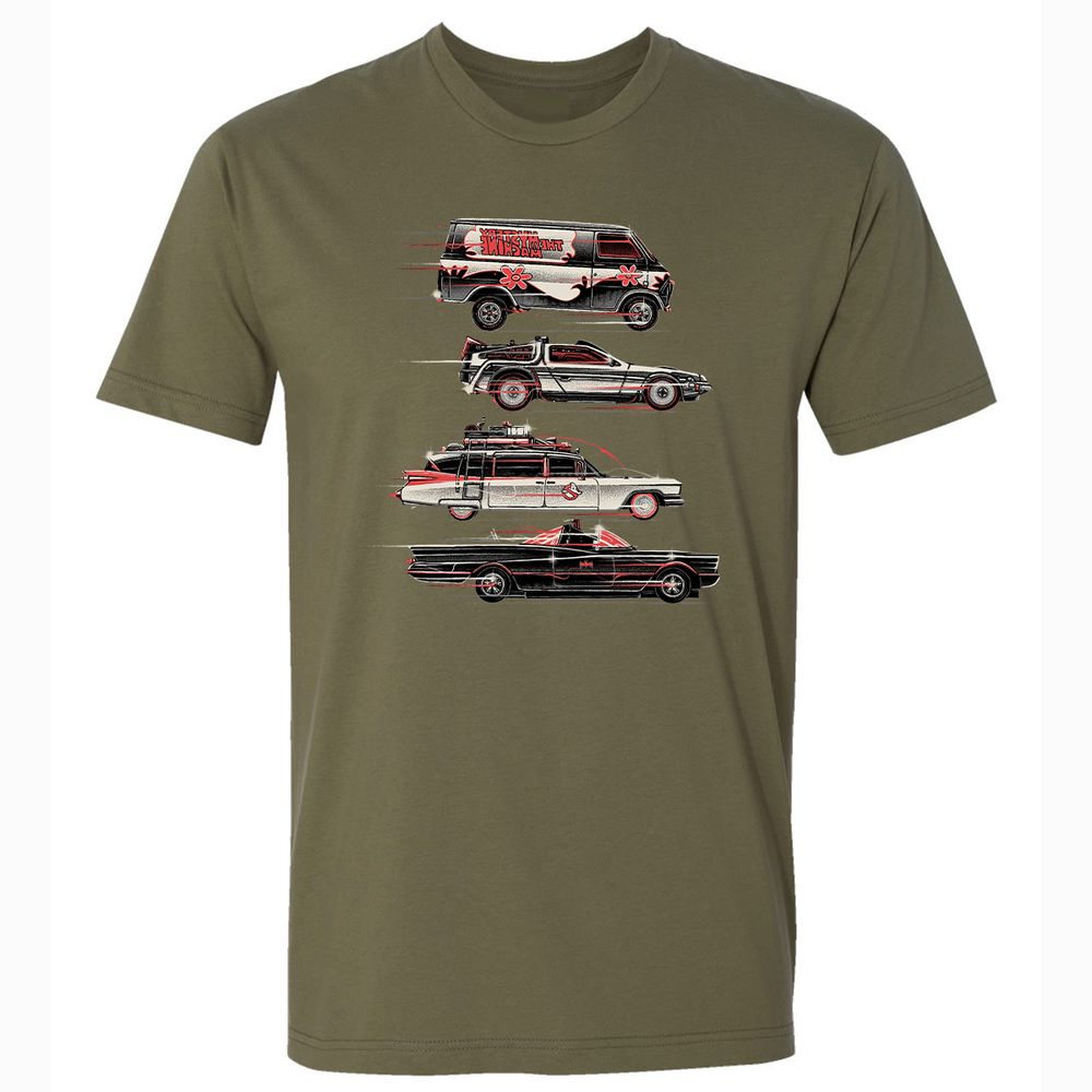 Premium Unisex T-Shirt - DTQE22PY - Military Green - 5