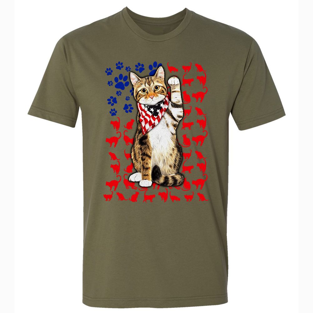 Premium Unisex T-Shirt - HXJZSJZ1 - Military Green - 5