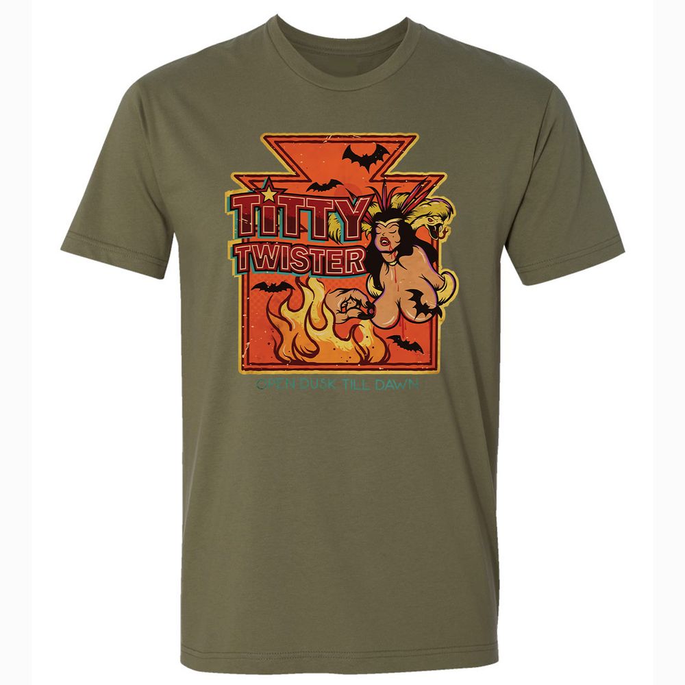 Premium Unisex T-Shirt - 14Q2TVM2 - Military Green - 5