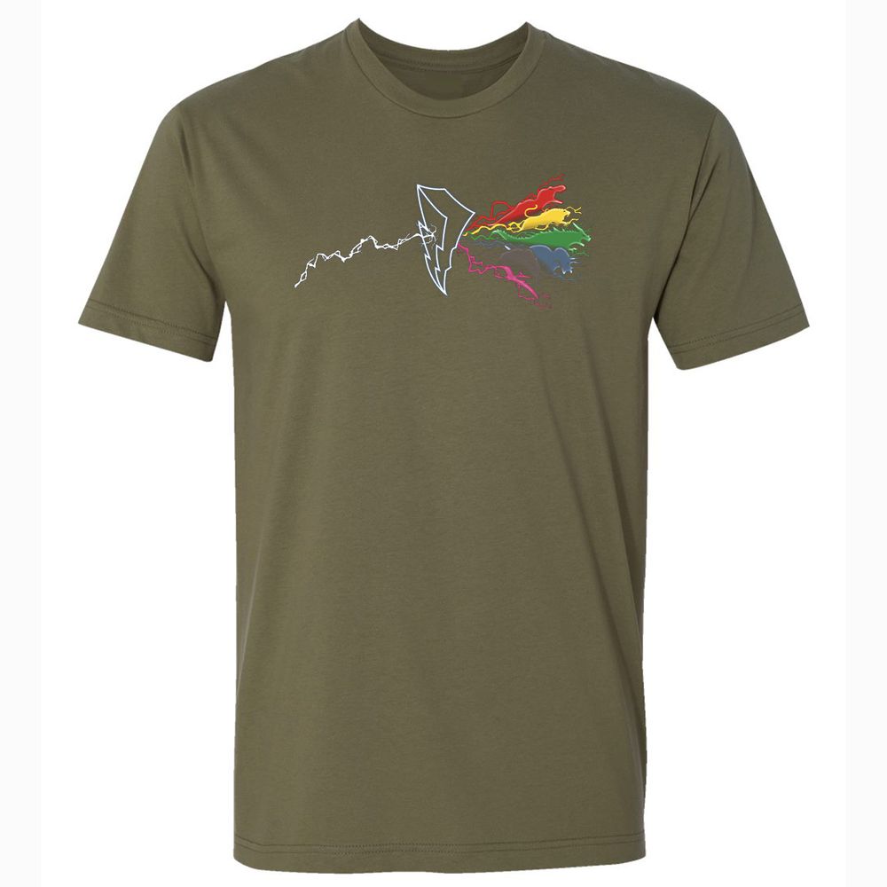 Premium Unisex T-Shirt - D85BCJAZ - Military Green - 5