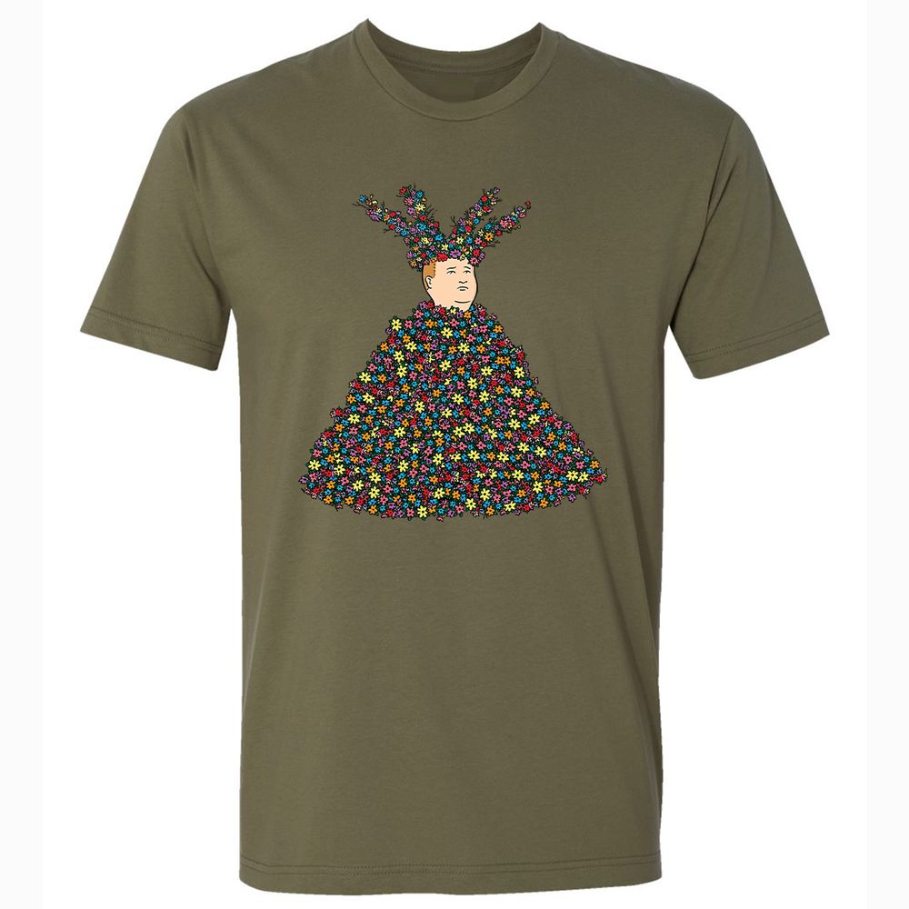 Premium Unisex T-Shirt - ZPWY5EGA - Military Green - 5