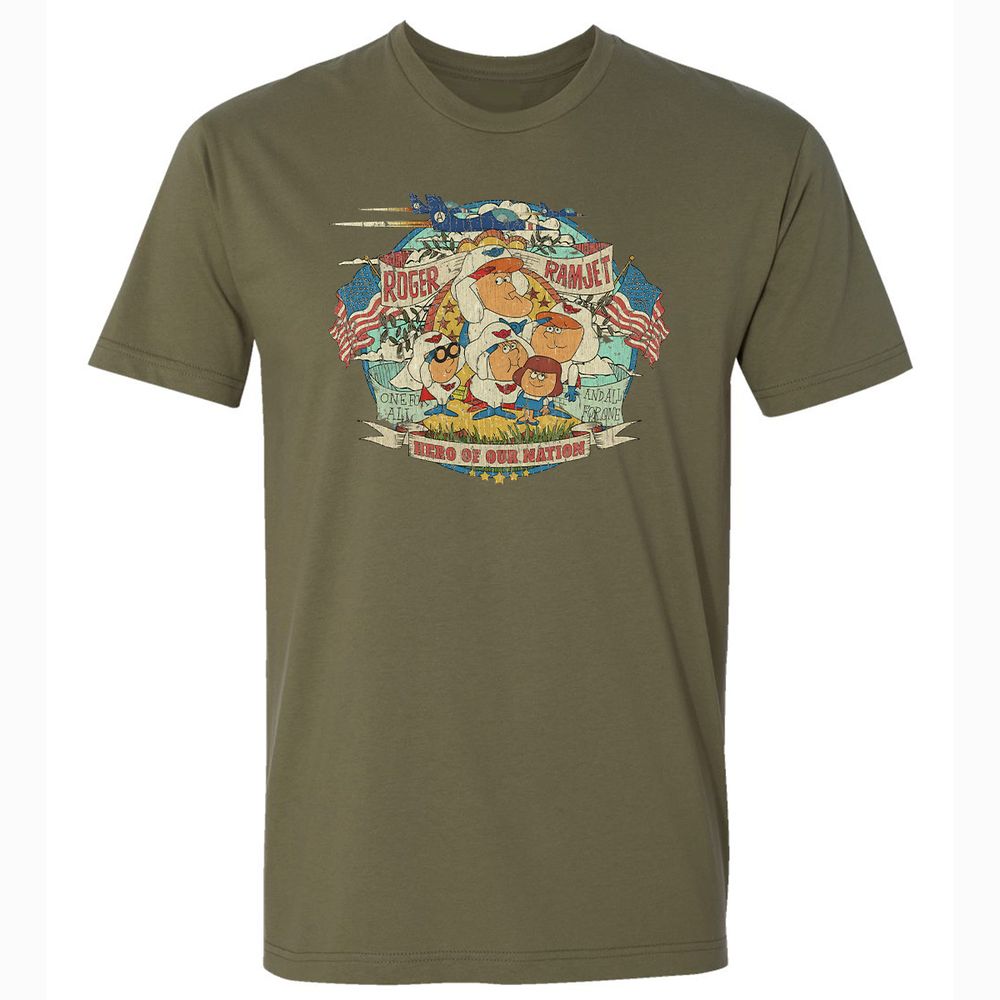 Vintage Style roger ramjet - Military Green - 5