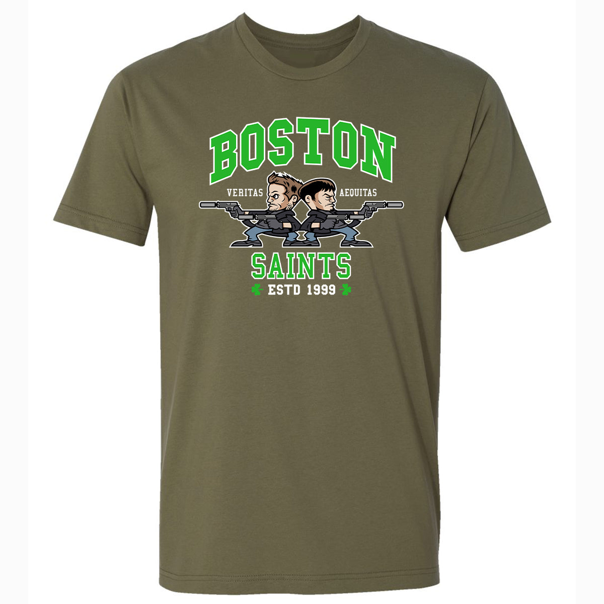 Premium Unisex T-Shirt - SJ8WY2PS - Military Green - 5