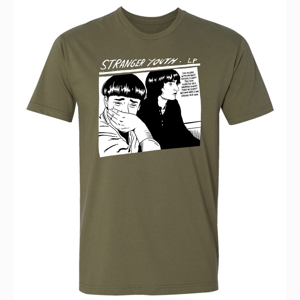 Premium Unisex T-Shirt - AESK6Y2F - Military Green - 5
