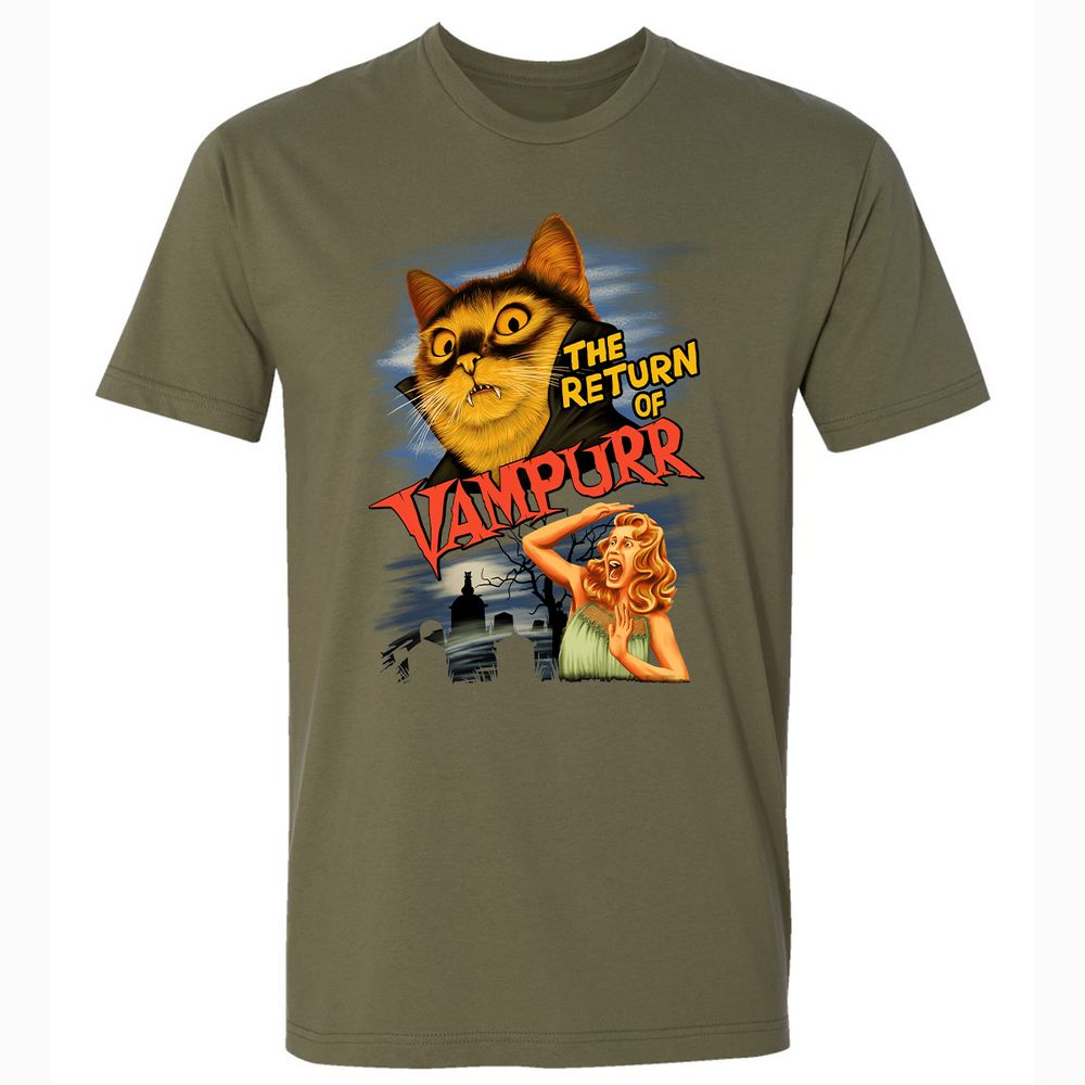 Premium Unisex T-Shirt - SQ2D35V2 - Military Green - 5