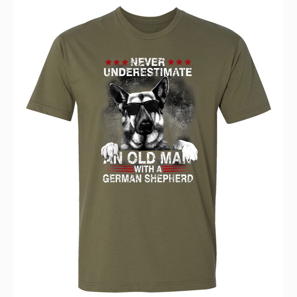 Premium Unisex T-Shirt - 6TGHTPAW - Military Green - 5