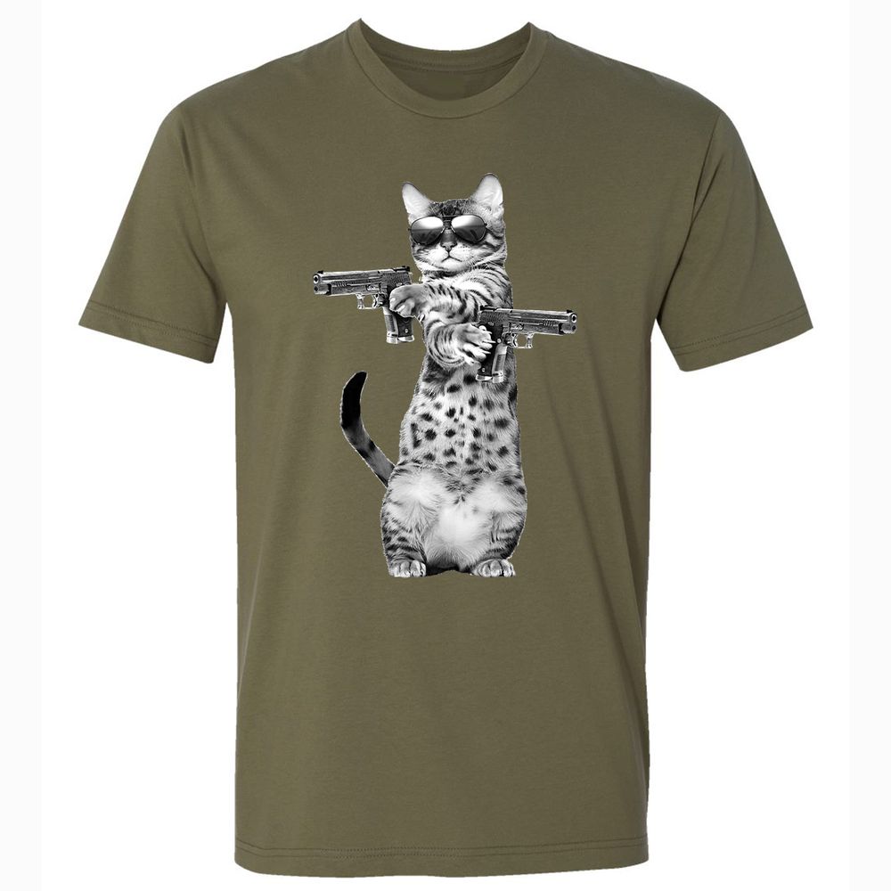 Premium Unisex T-Shirt - SDA8XCDF - Military Green - 5