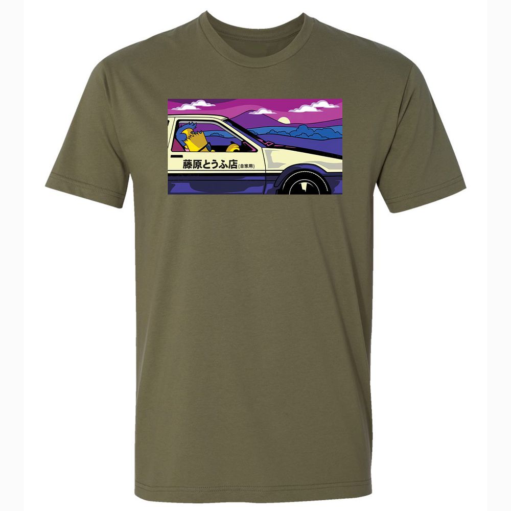 Premium Unisex T-Shirt - 8BTRWXTN - Military Green - 5