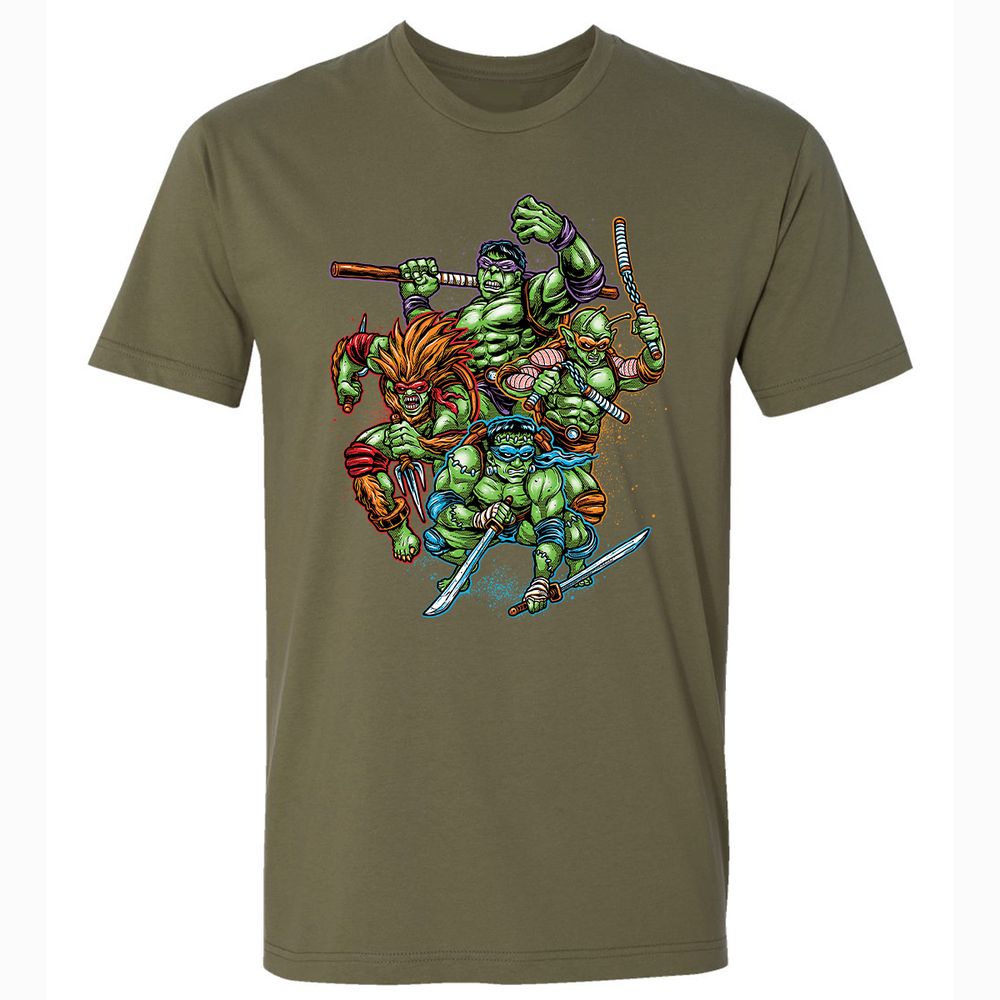 Premium Unisex T-Shirt - HVM94J27 - Military Green - 5