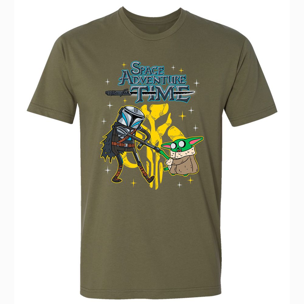 Premium Unisex T-Shirt - B9D84JRG - Military Green - 5