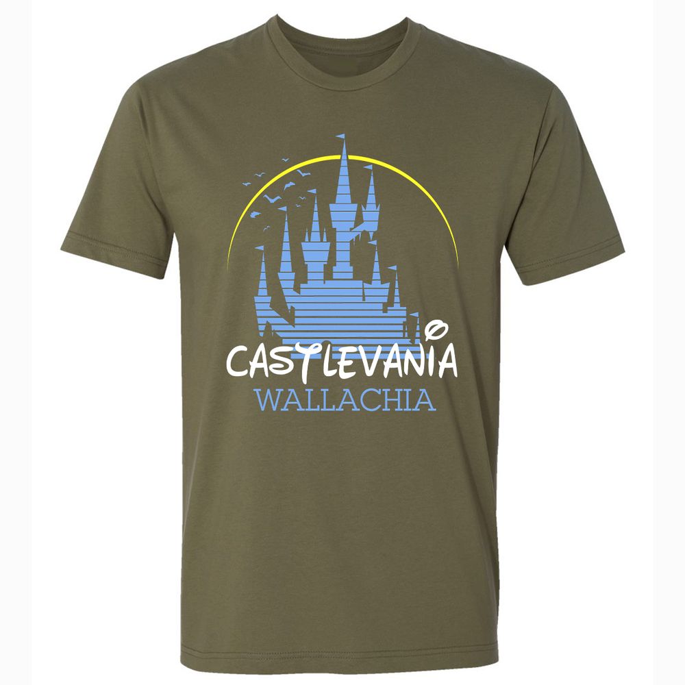 Premium Unisex T-Shirt - 74R4G23G - Military Green - 5