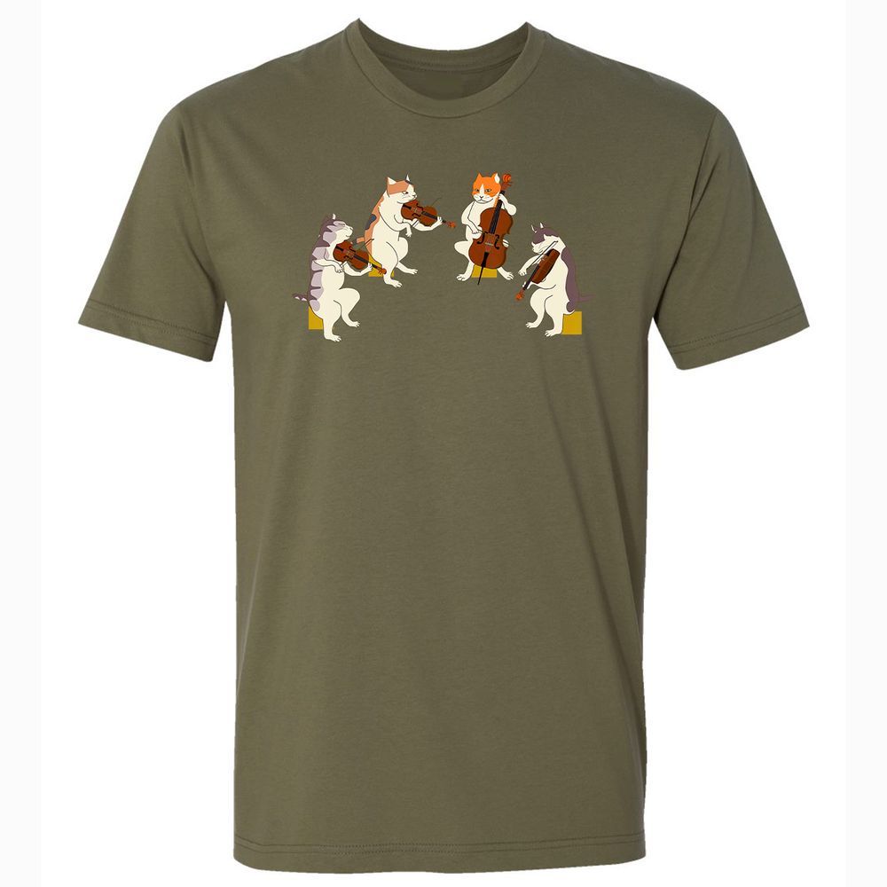 Premium Unisex T-Shirt - JSP7F315 - Military Green - 5