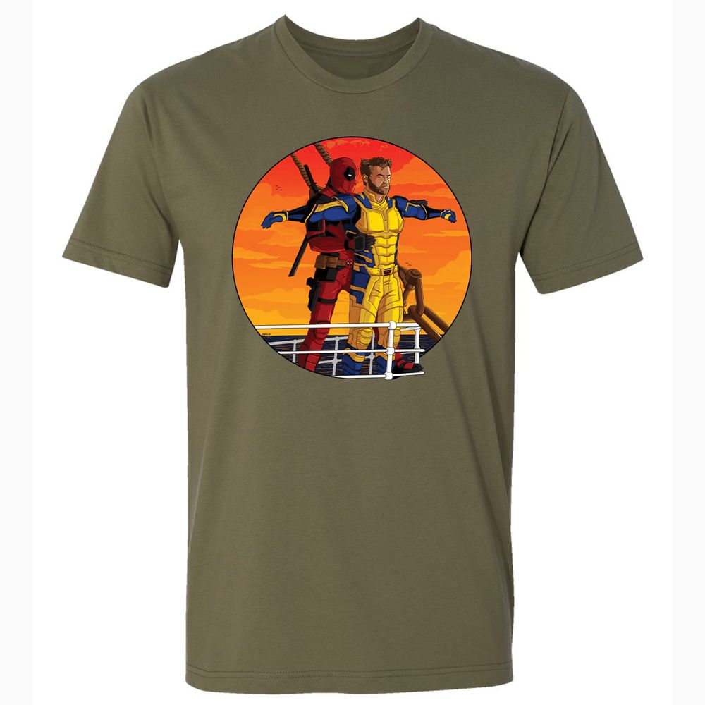 Premium Unisex T-Shirt - B75EJCM3 - Military Green - 5