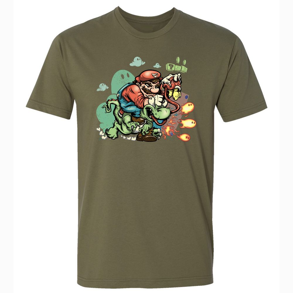 Premium Unisex T-Shirt - AXZ7NNTC - Military Green - 5