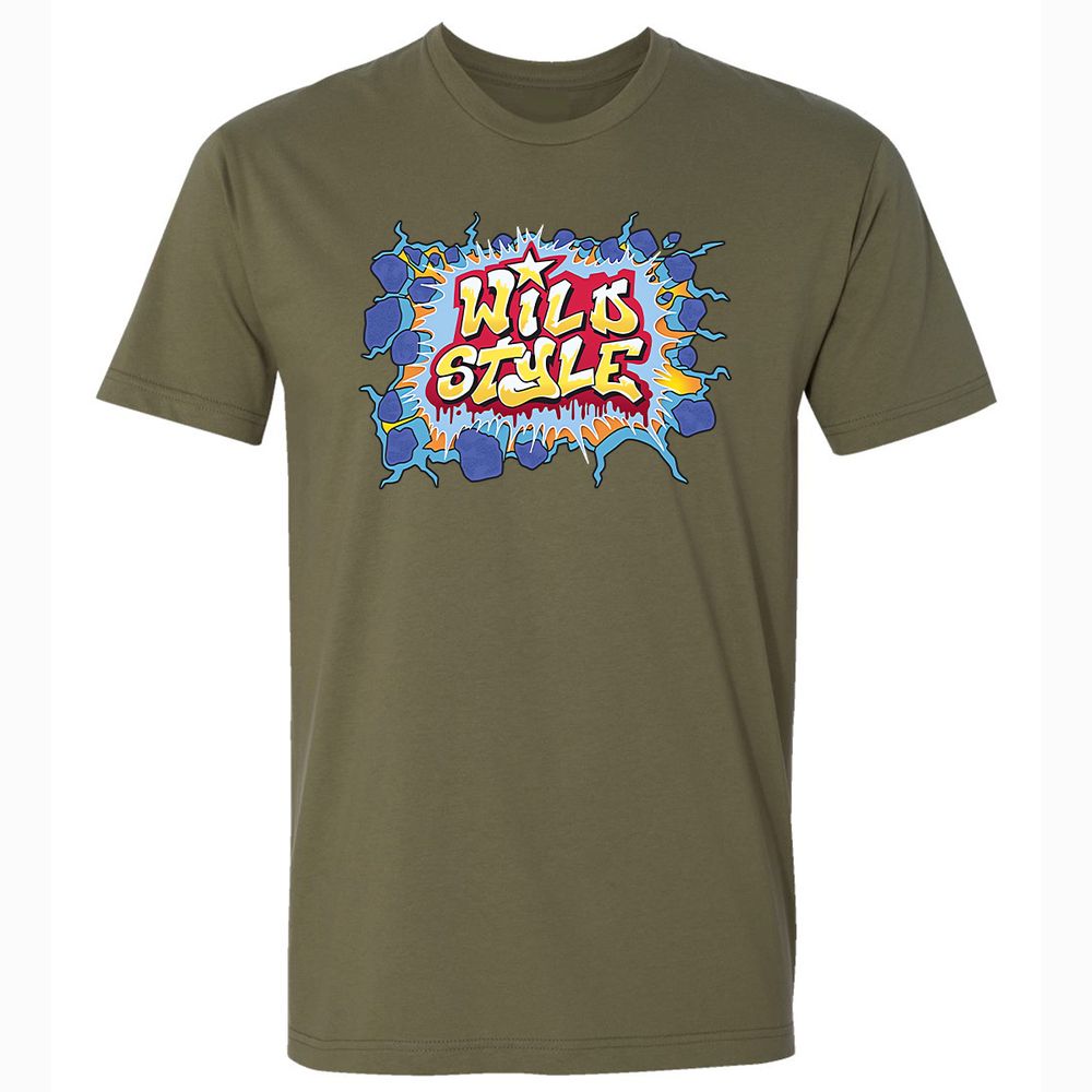 Premium Unisex T-Shirt - Black - Military Green - 5