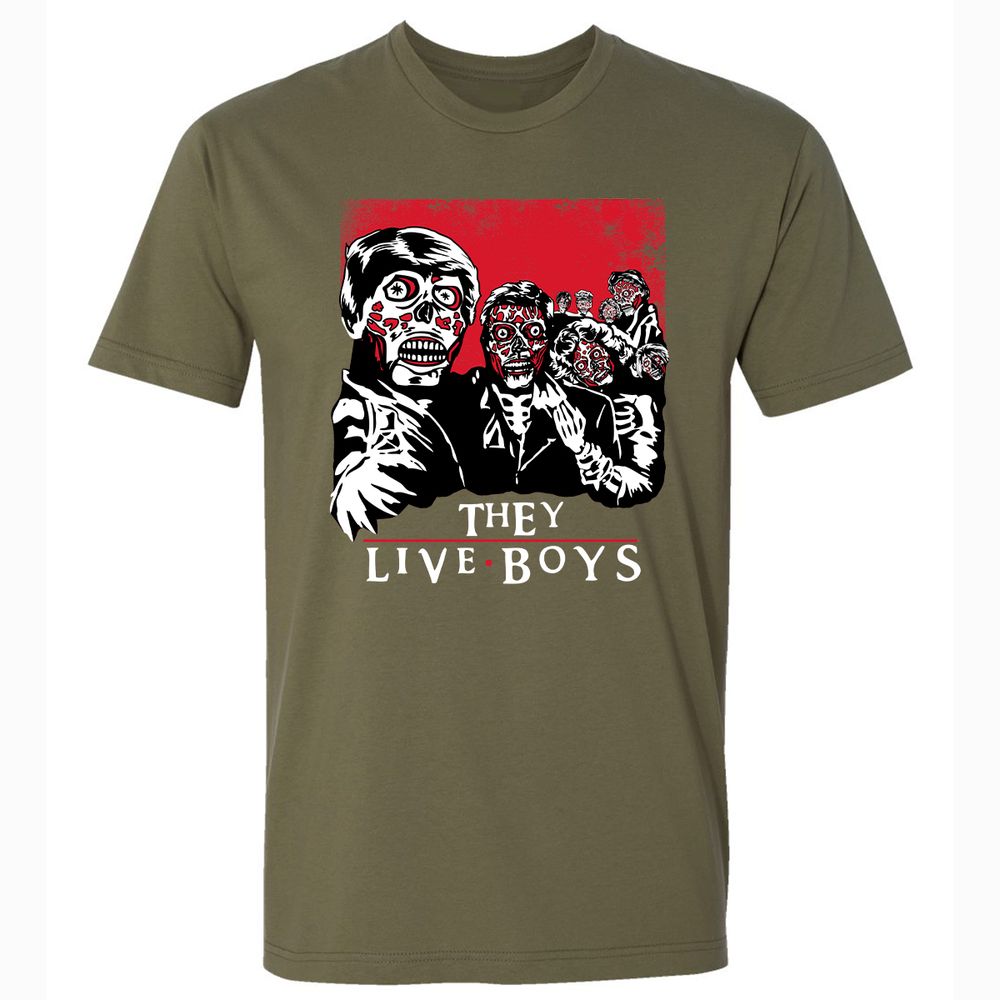 Premium Unisex T-Shirt - 3NHSHCKX - Military Green - 5