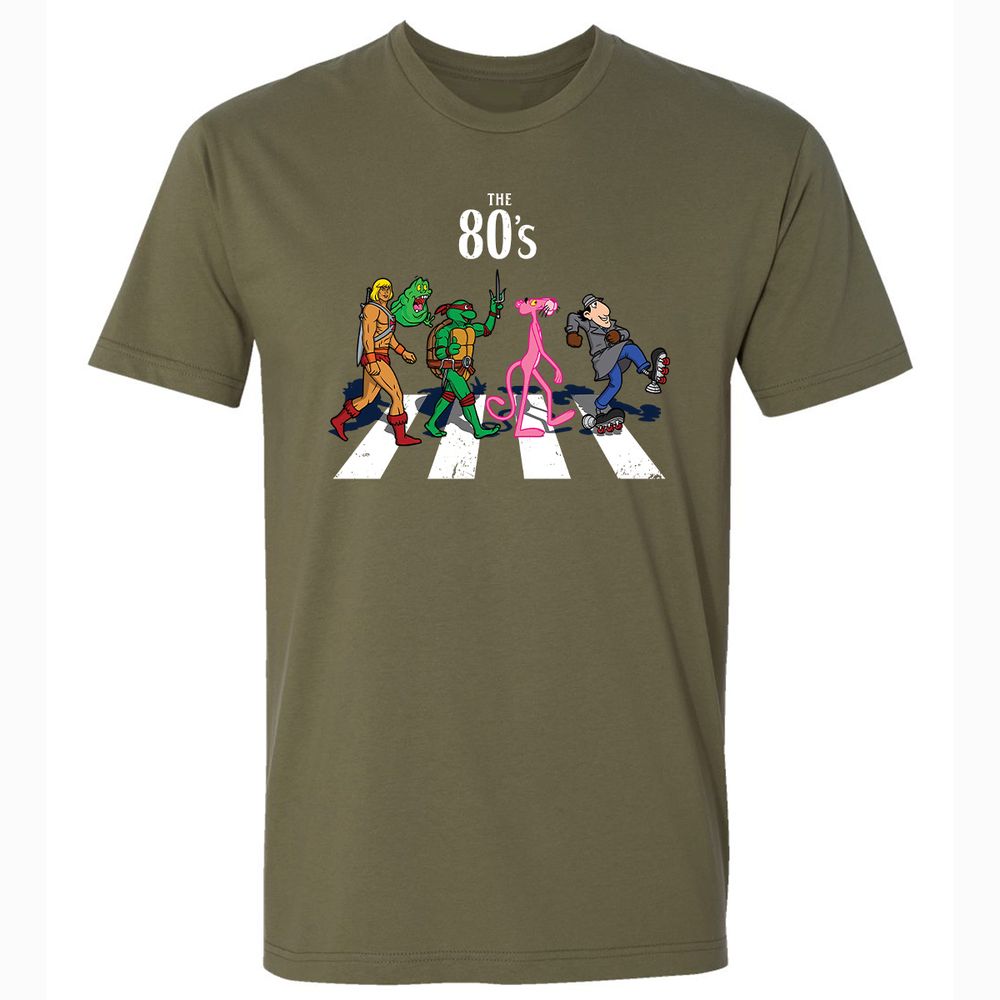 Premium Unisex T-Shirt - CR3W8DSJ - Military Green - 5
