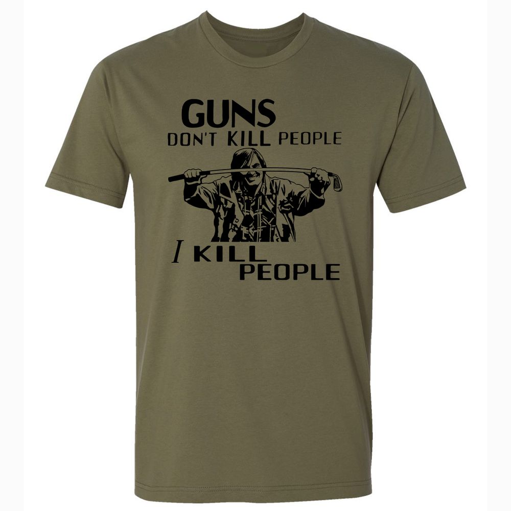 Premium Unisex T-Shirt - B6B6ES61 - Military Green - 5