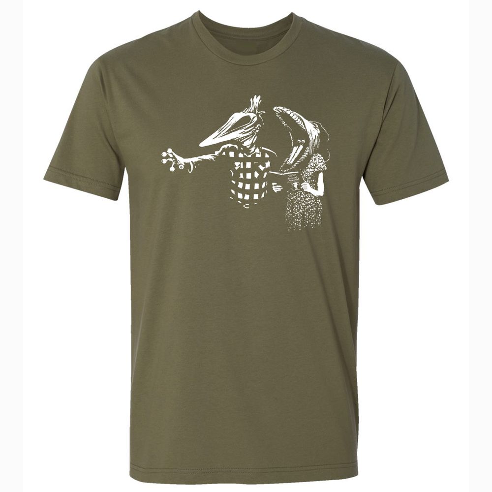 Premium Unisex T-Shirt - 63DWR9PU - Military Green - 5