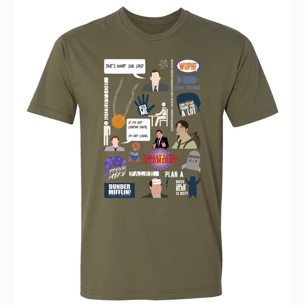 Premium Unisex T-Shirt - HD5S1232 - Military Green - 5