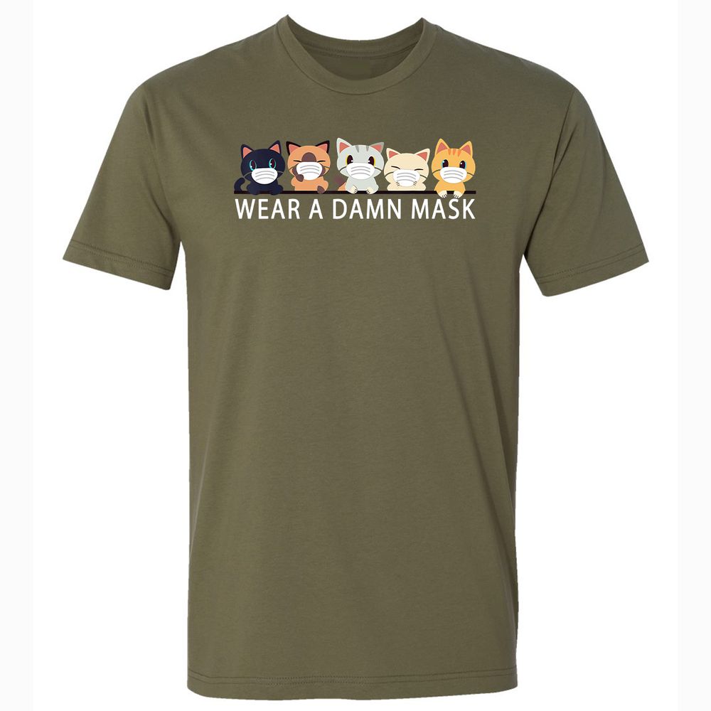 Premium Unisex T-Shirt - XHHUD9BN - Military Green - 5