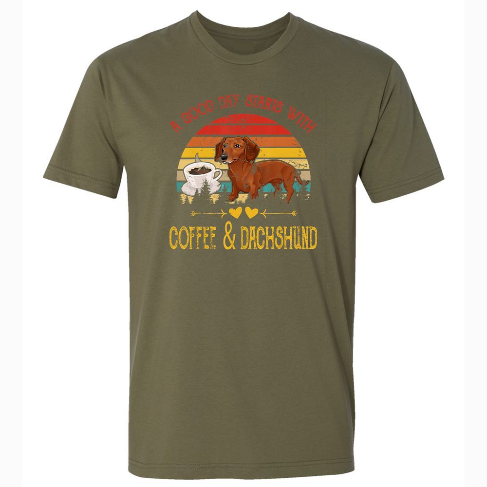 Premium Unisex T-Shirt - 9ZJJRZRR - Military Green - 5