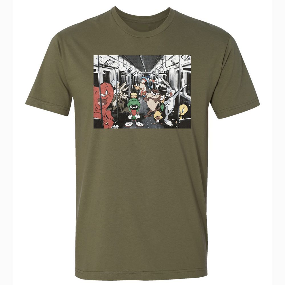 Premium Unisex T-Shirt - 7HX4VCS7 - Military Green - 5