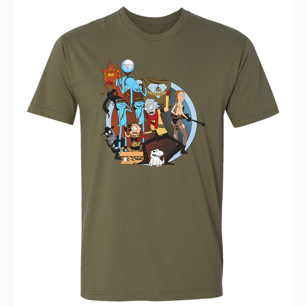 Premium Unisex T-Shirt - UE8NVX4Y - Military Green - 5