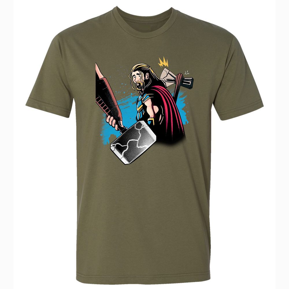 Premium Unisex T-Shirt - 9LTP6E2T - Military Green - 5