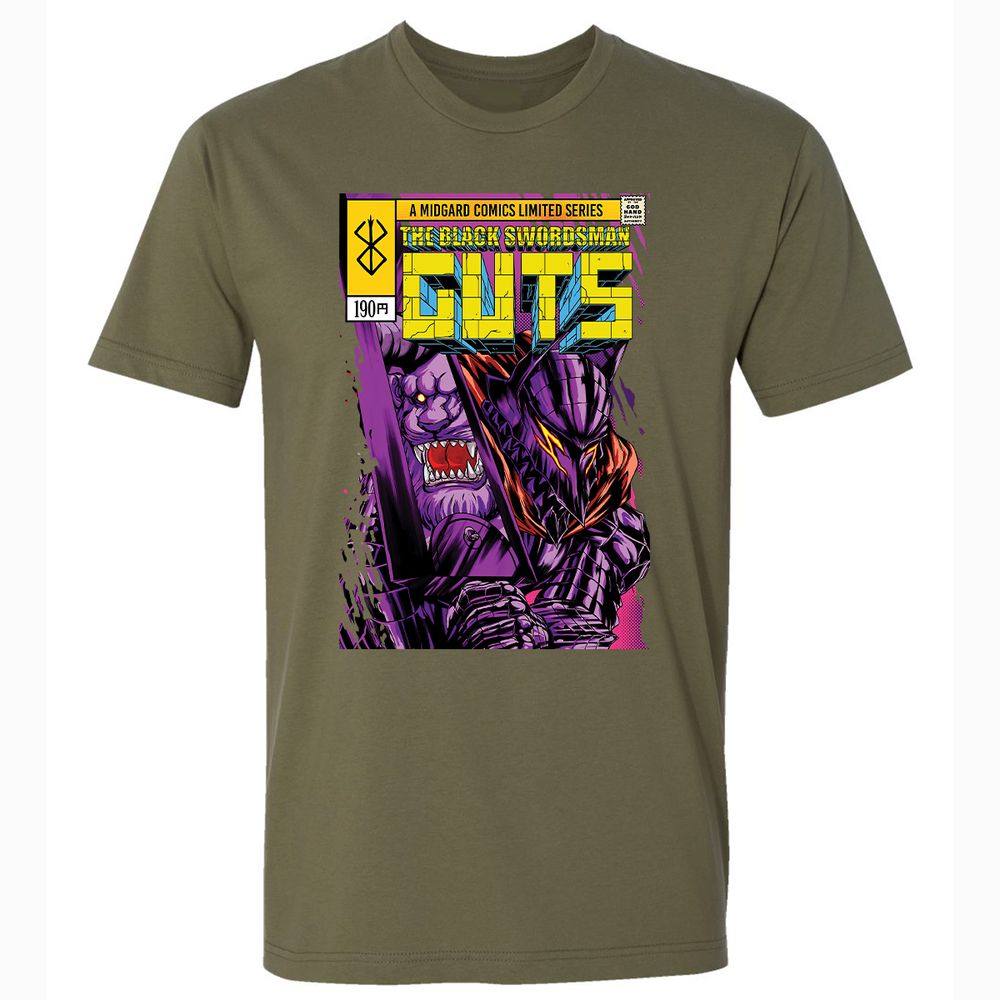 Premium Unisex T-Shirt - L6ULH9MF - Military Green - 5