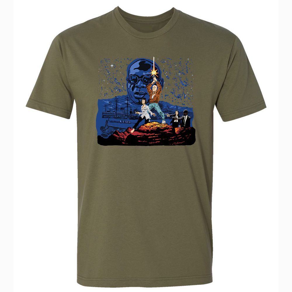 Premium Unisex T-Shirt - 6X59EXB2 - Military Green - 5