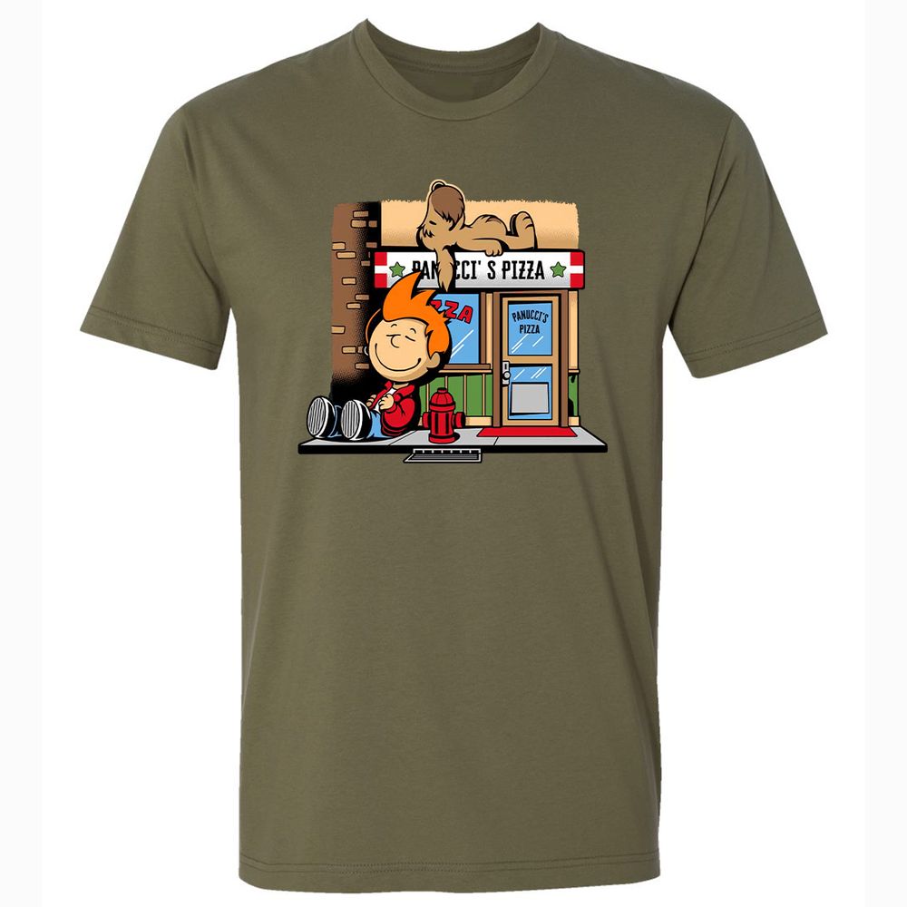 Premium Unisex T-Shirt - 177F7RZ7 - Military Green - 5