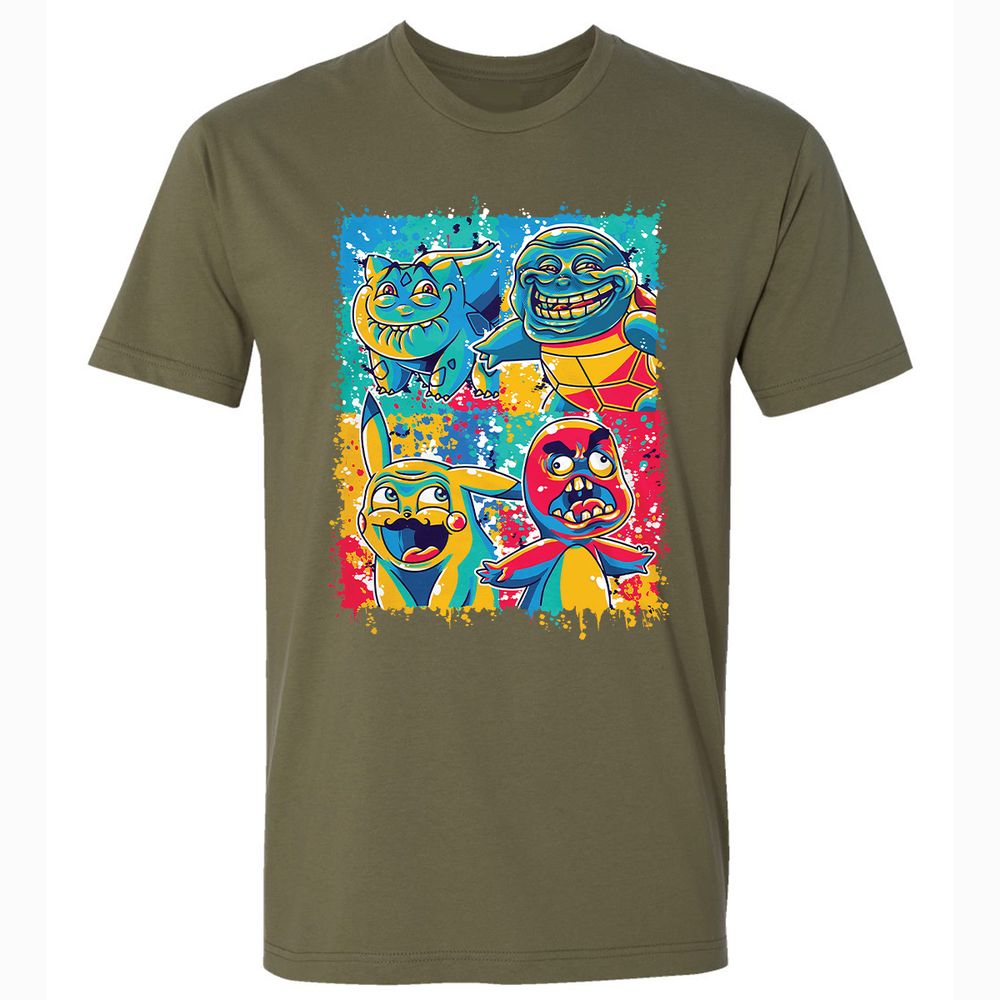 Premium Unisex T-Shirt - XZHCVQZS - Military Green - 5