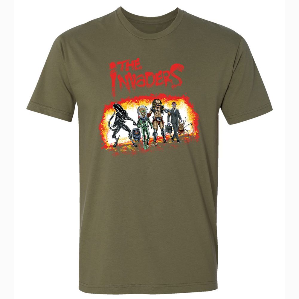 Premium Unisex T-Shirt - M4UXFY6L - Military Green - 5