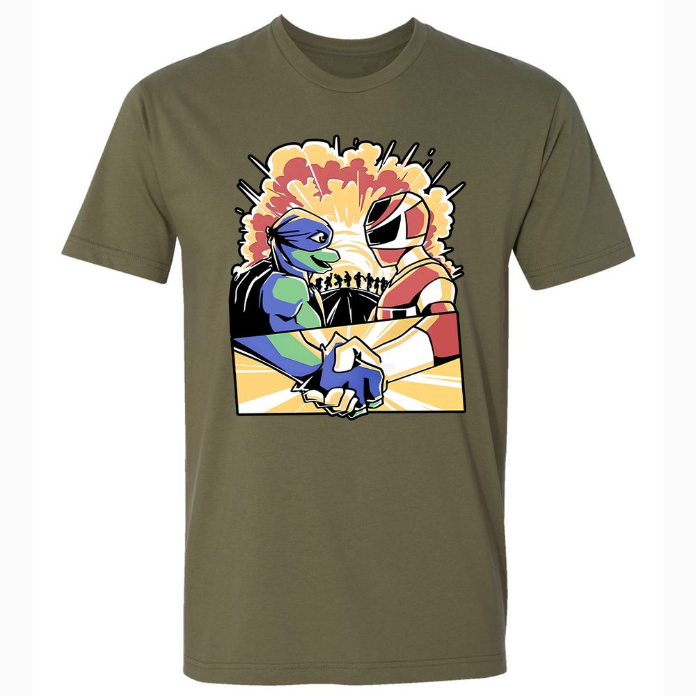 Premium Unisex T-Shirt - X6KXCREJ - Military Green - 5