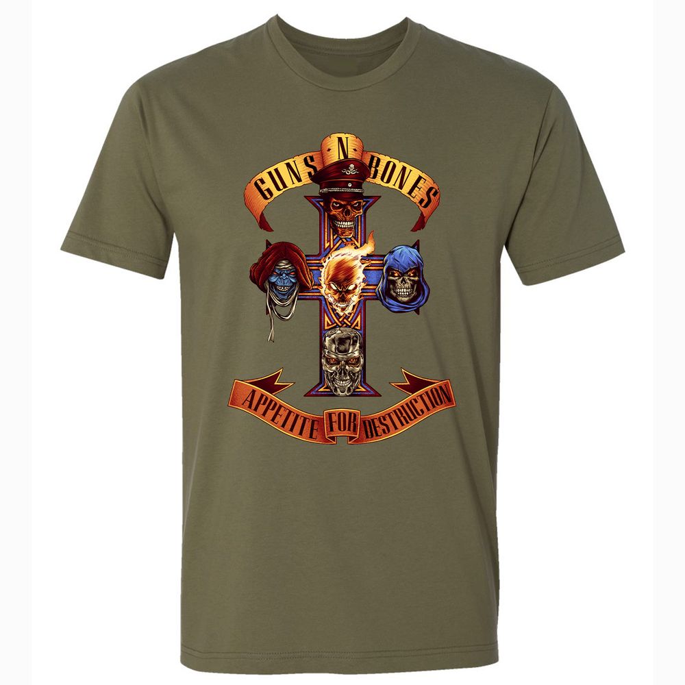 Premium Unisex T-Shirt - BGN685ZB - Military Green - 5