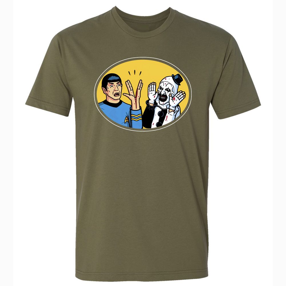 Premium Unisex T-Shirt - THSNKXLN - Military Green - 5