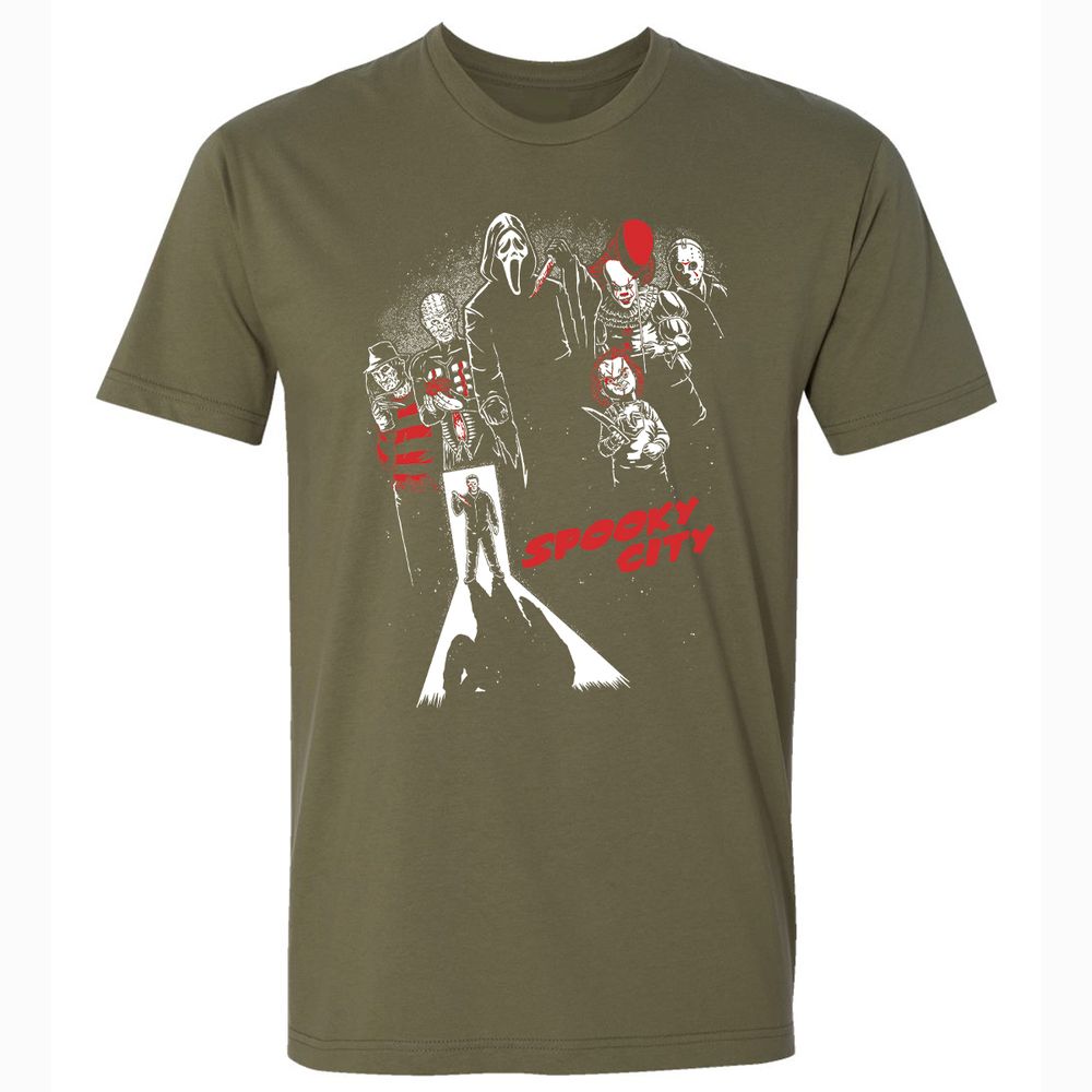 Premium Unisex T-Shirt - RX67DMDP - Military Green - 5